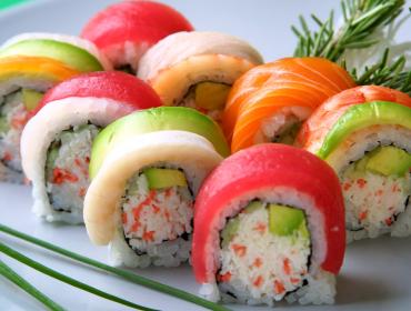 sushi platter